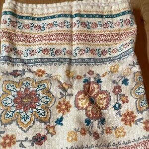 Yellow and Blue Shower Curtains